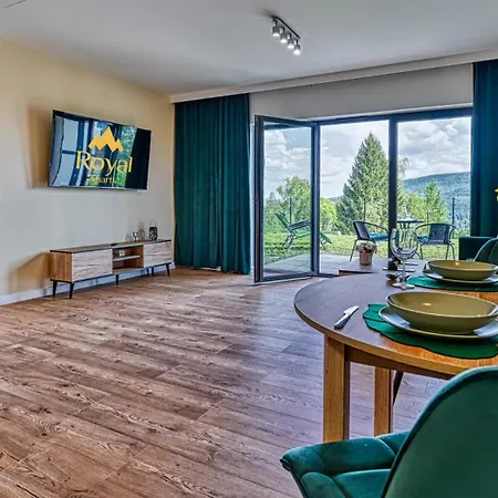 Apartmán Zrodlo Izery Przy Gondoli Vip Sauna, Silownia, Bawialnia, Gier By Royal Aparts Świeradów-Zdrój